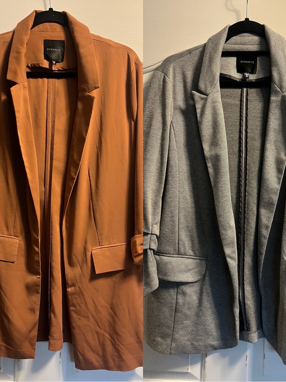 Lot of 2 Dynamite Women's Tailored Blazers